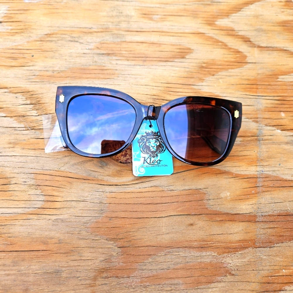 Kleo Womens  Tortoise Sunglasses